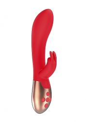 Вибратор Heating Rabbit Vibrator Opulent Red