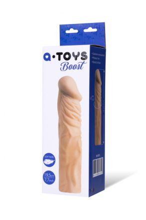 Насадка на пенис A-Toys Boost 19,5 см