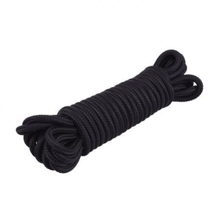 Черная веревка для связывания Mini Silk Rope 10 метров