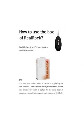 Реалистичный вибратор RealRock 8