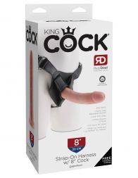 Страпон King Cock Strap-On Harness 8 Cock Flesh