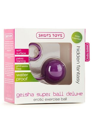 Вагинальный шарик Geisha Super Ball Deluxe Purple