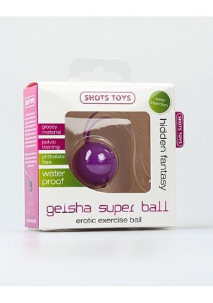 Вагинальный шарик Geisha Super Ball Purple