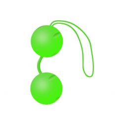 Зеленые матовые вагинальные шарики Joyballs Trend