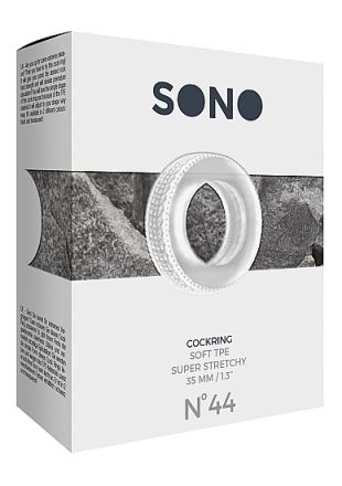 Эрекционное кольцо SONO №44 Translucent