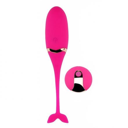 Розовое виброяйцо Wireless Remote Control Pussy Vibrator G-spot