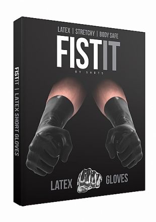 Латексные перчатки для фистинга Shots-fist