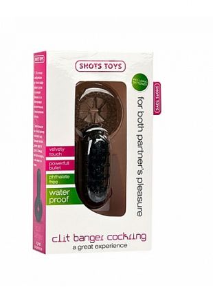 Эрекционное кольцо Clit Banger Cockring Black