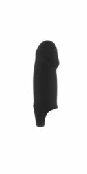 Черная насадка Stretchy Thick Penis Extension №37