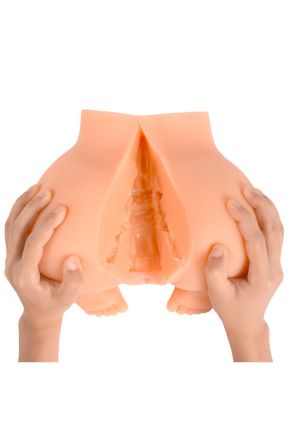 Мастурбатор реалистичный вагина и анус XISE MA50021