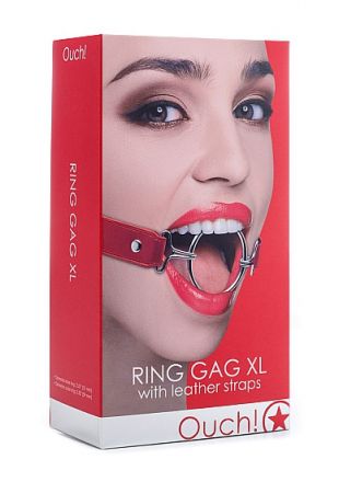 Кляп Ring Gag XL Red