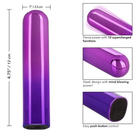 Фиолетовый вибратор Glam