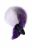 Анальная пробка POPO Pleasure с бело-фиолетовым хвостом