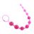 Розовая анальная цепочка Sassy Anal Beads