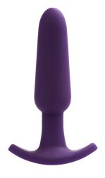 Фиолетовая анальная вибровтулка Bump